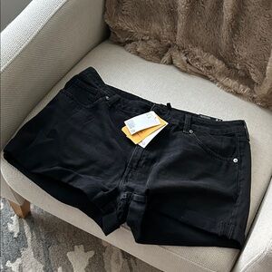 Zara Charcoal Denim Shorts